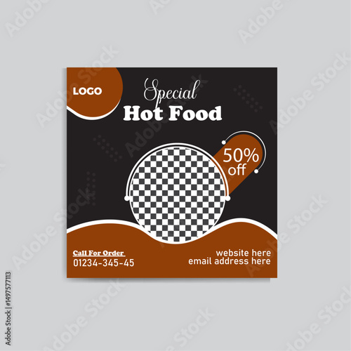 social media post design vector 