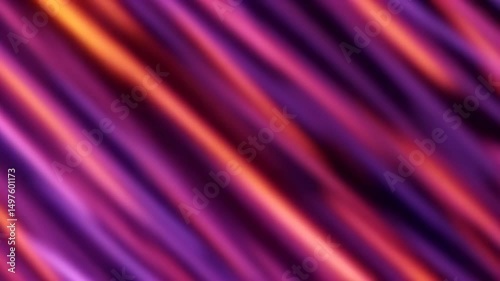 Dynamic Glowing Light Streaks in Pink, Orange & Violet – Smooth Horizontal Motion, Cinematic Glow, Seamless Loop