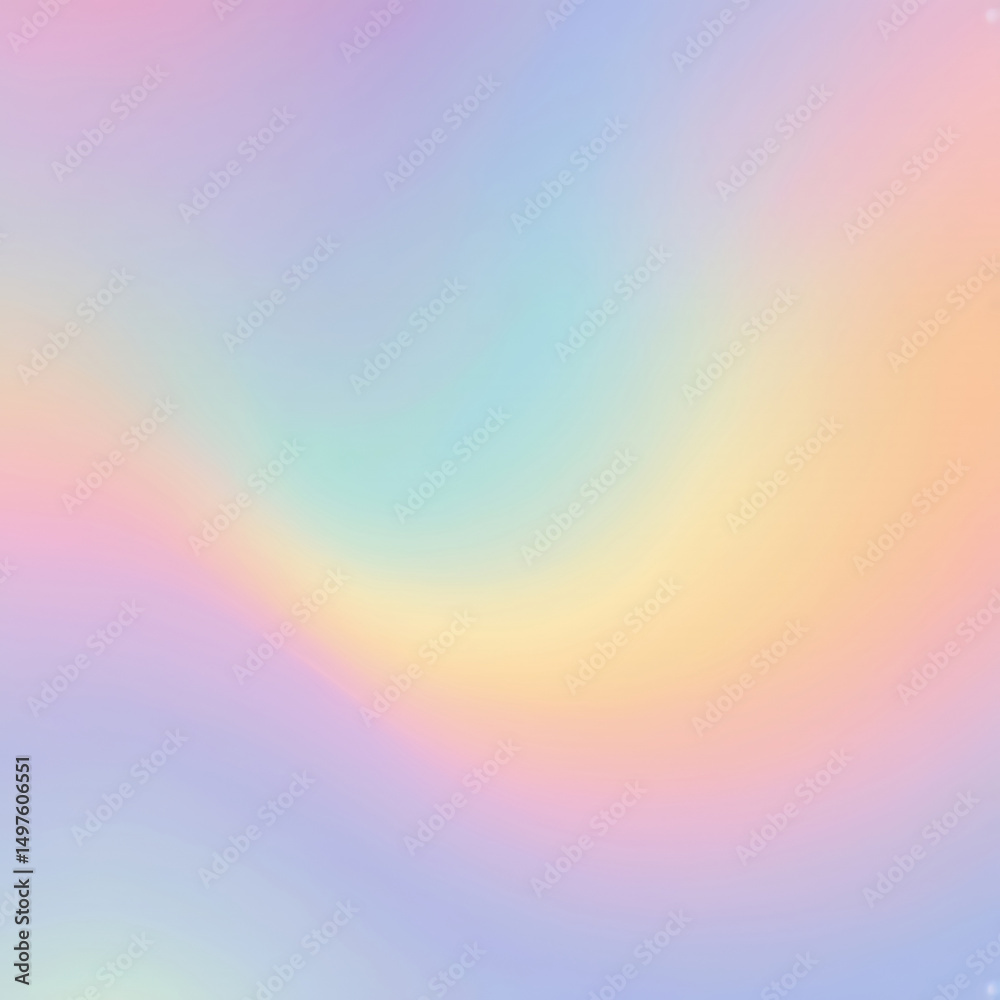 Obraz premium Pastel Gradient Abstract Design with Smooth Light Texture and Modern Colourful Art Concept ai