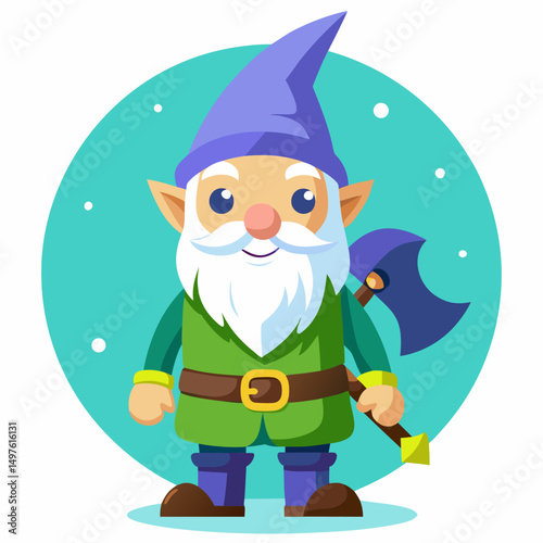 wizard with magic wand