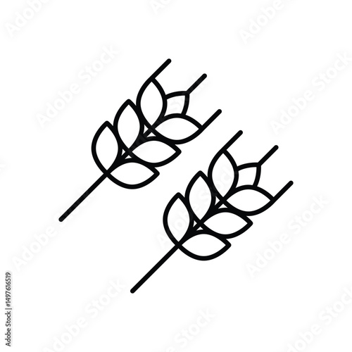 Gluten-Free Icon vector