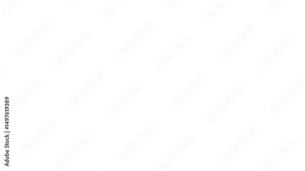 Fototapeta premium Neon allergy icon glow with transparent background