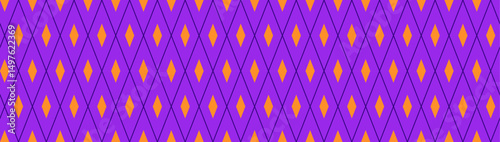 Halloween background plaid wallpaper with fall thanksgiving pattern. Flat vector illustration isolated