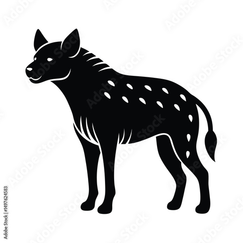 fox vector shilloutte
