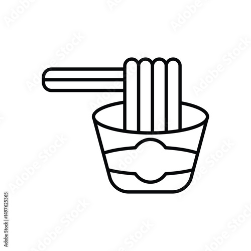 Instant Foods Icon vector