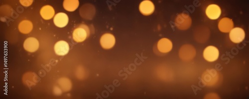 Wallpaper Mural Abstract orange bokeh, soft glow, warm vibrant lights,  defocused,  magical,  mood Torontodigital.ca
