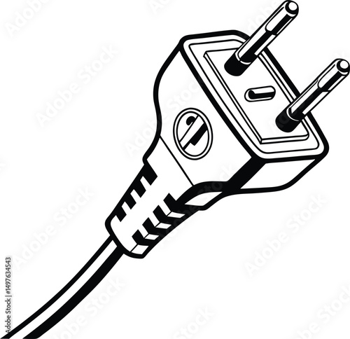 electric plug and socket