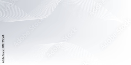 Abstract Geometric modern white and gray color . Modern and Creative Trend design in vector illustration