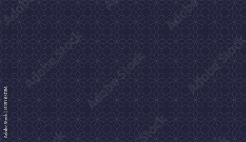 Wallpaper Mural Islamic background with arabian pattern style and seamless concept. Vector illustration  Torontodigital.ca