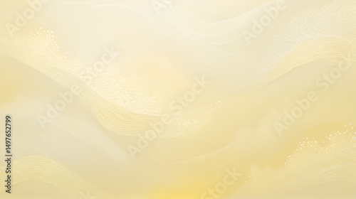Abstract pale yellow texture with soft patterns for calming backgrounds