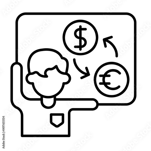 Currency Exchange Icon