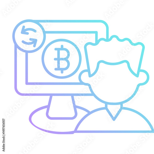 Crypto Swap Icon