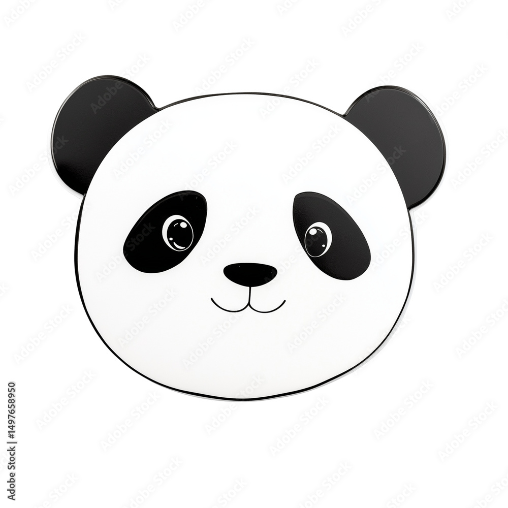 Fototapeta premium panda with a smile