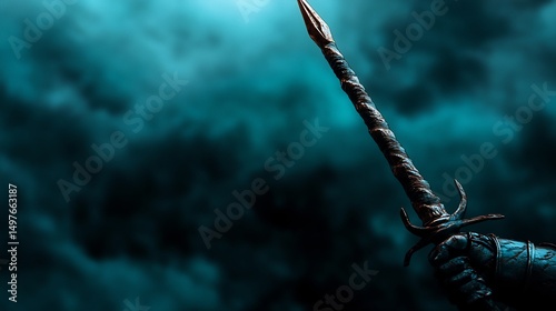 Dark Knight's Twisted Blade: A Gloomy Fantasy