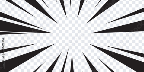 comic book, Black comic book transparent background, EPS 10