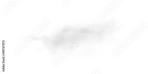 Subtle Foggy Cloud with Smooth Gray Tones – Transparent Smoke Texture for Creative Use in Design, Film Effects, or Dreamlike Backgrounds