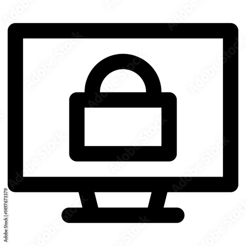 lock computer hardware technology network