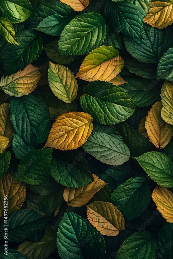 Texture details of flat-layed leaves Texture details of flat-layed leaves
