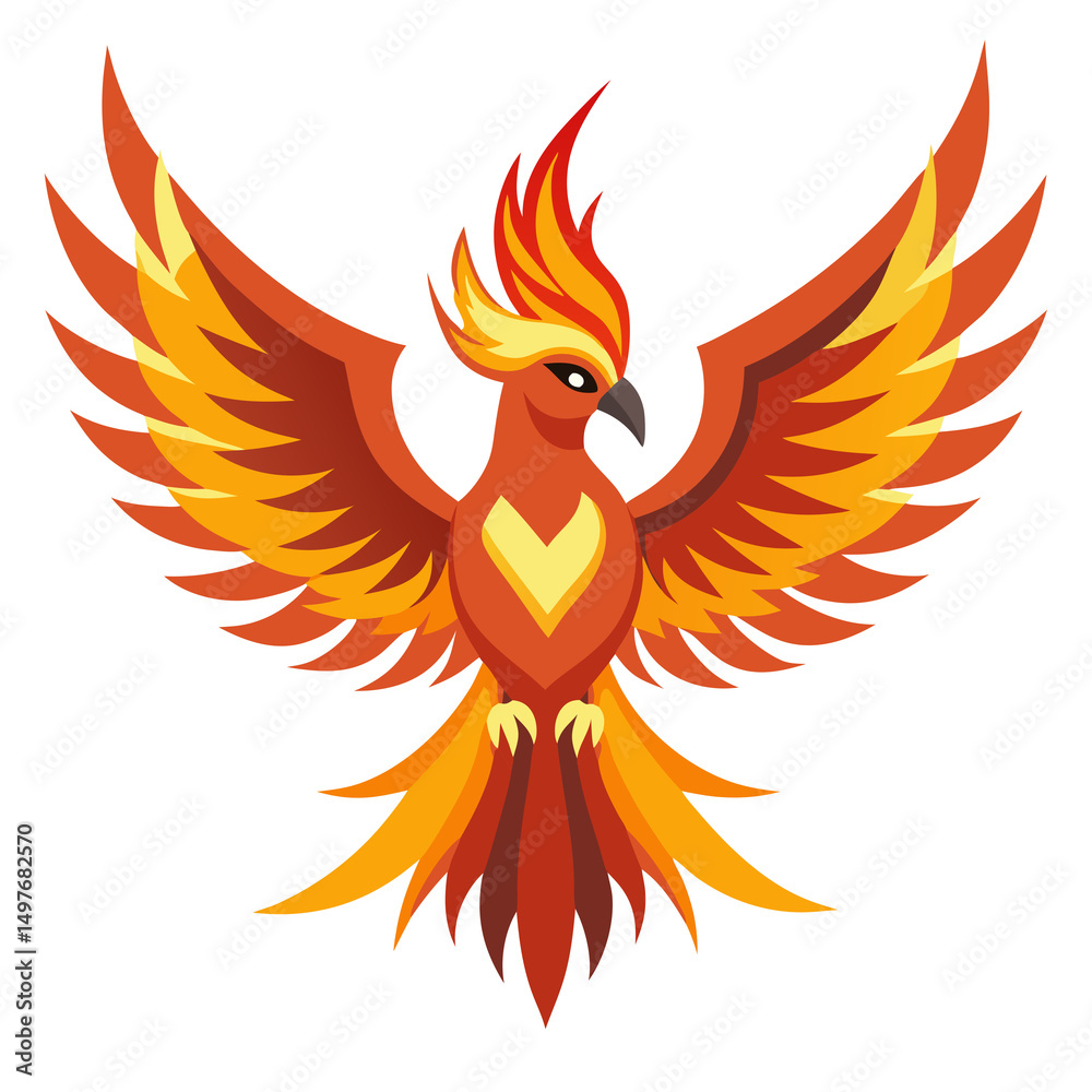 Fototapeta premium vector illustration of an eagle