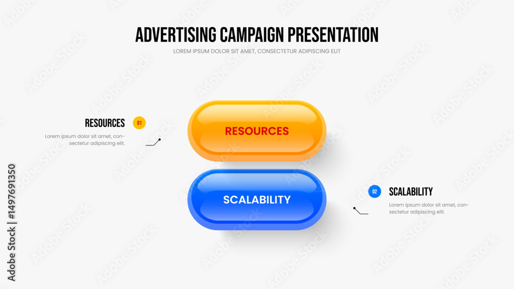 Product Innovation 2 Option Diagram Slide Template. Digital Strategy Slideshow Layout Vector Illustration. Company Development Two Step Infographic Presentation Design. Product Innovation 2 Option Diagram Slide Template. Digital Strategy Slideshow Layout Vector Illustration. Company Development Two Step Infographic Presentation Design.