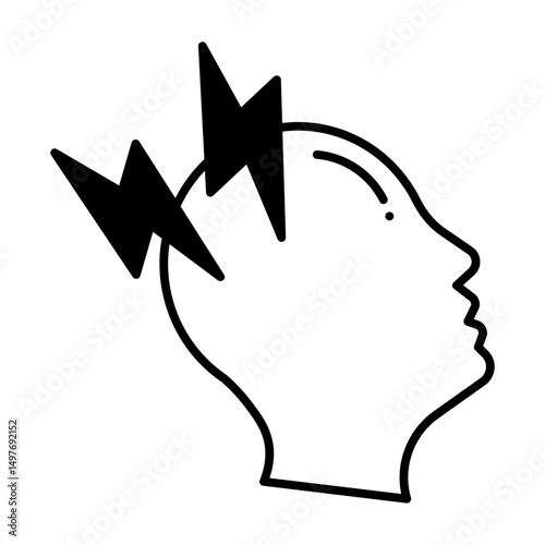 Headache dualtone  icon

