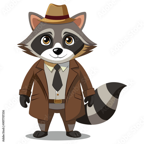 Detective raccoon
