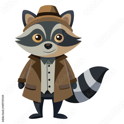 Detective raccoon