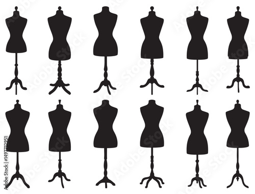 DRESS FORM SILHOUETTE