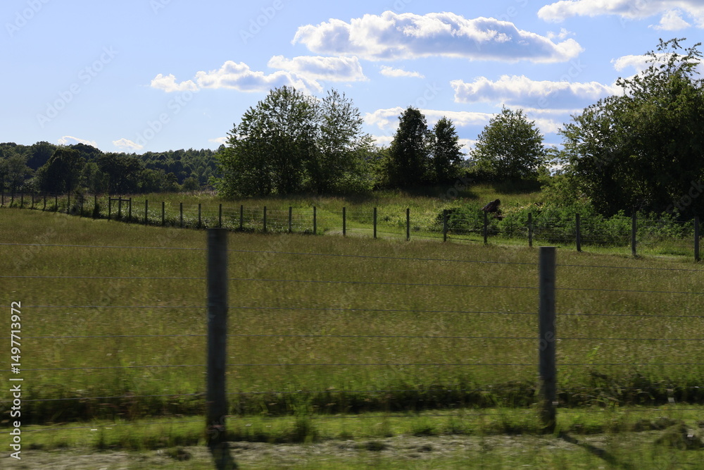 Fototapeta premium Scenic farmland in the Tennessee countryside
