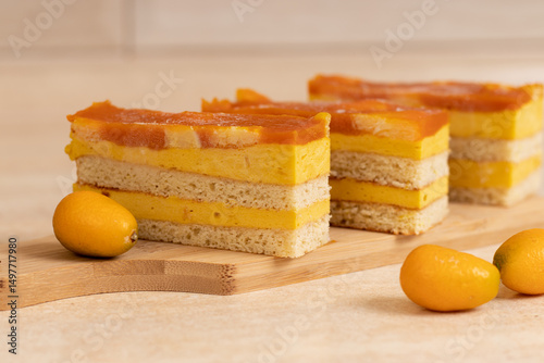 homemade orange pie