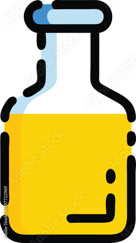 tumbler bottle vector illustration