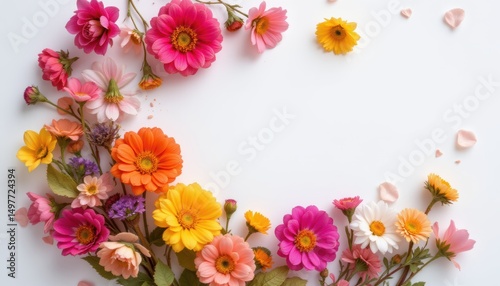 Wallpaper Mural create a captivating image that celebrates love through the lens of design and nature, incorporate colorful flowers in the design Torontodigital.ca
