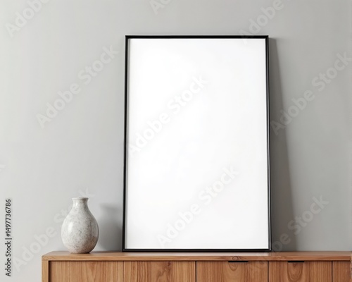 Frame Mockup Interior Scene