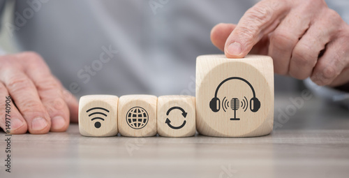 Concept of podcast