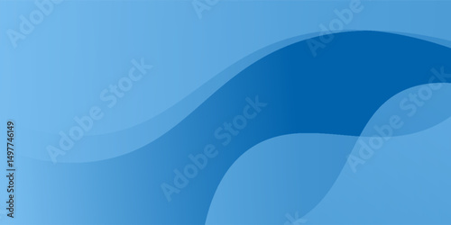 Abstract background with simple colors and slight gradation. Dynamic shape composition.