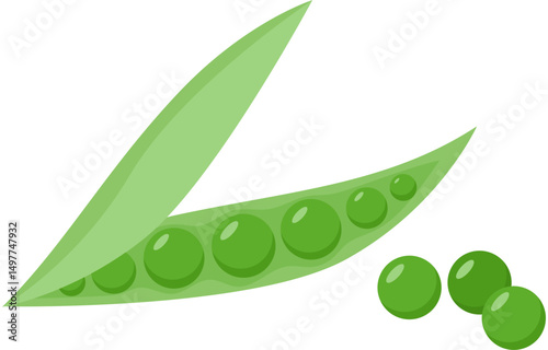 fresh green peas