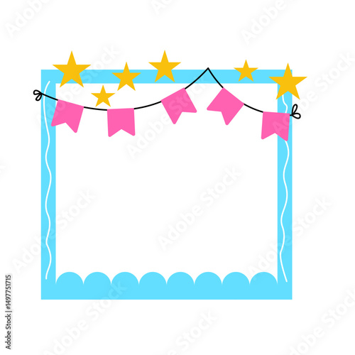 Cute Happy Birthday Border
