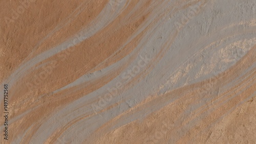 Abstract Pattern of Beige and Gray Swirls, Ideal for Interior Design Inspiration