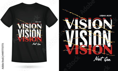 Urban Mode Vision T-Shirt – Bold Graphic Tee for the Next Gen with Futuristic Street Style