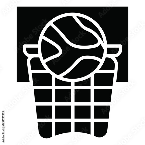Basketball Hoop Icon
