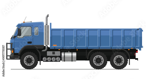 Delivery Truck with Cargo
