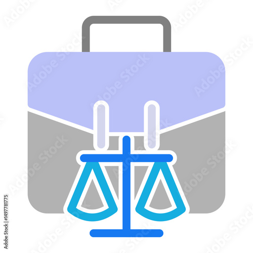 Briefcase Icon # Notary Pack Themes # Color Style