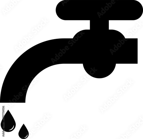 faucet water icon with glass. Drop Water. Mineral Water. representing access to safe drinks. representing access to safe drink
