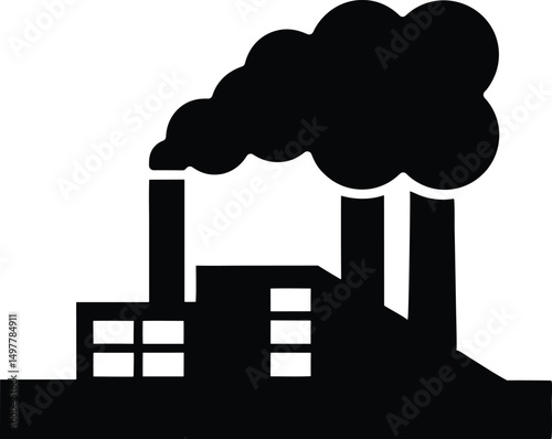 smog vector icon.Air pollution line icon, vector graphics, editable stroke icon, eps .