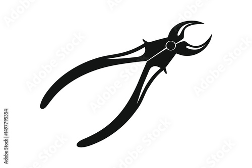Black utility pliers show robust construction for cutting and gripping tasks efficiently