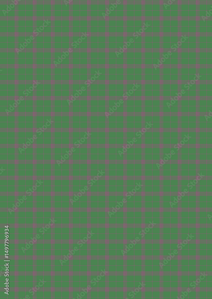 Fototapeta premium green plaid fabric texture