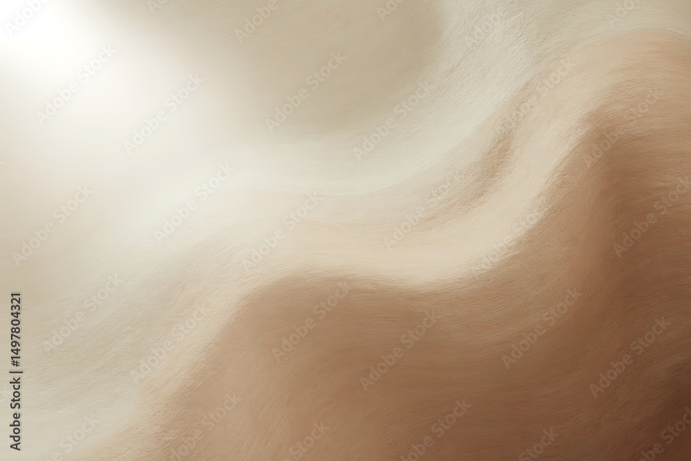 Fototapeta premium Abstract Beige and White Swirling Texture Background