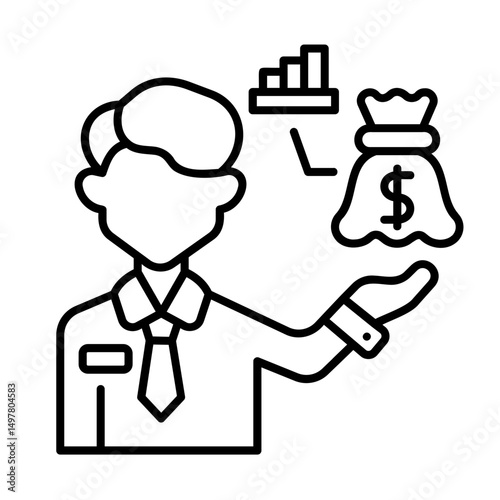Investment Trading Icon