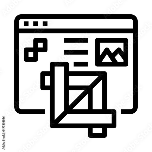 icon cropping with style outline