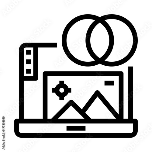 icon adjustment with style outline